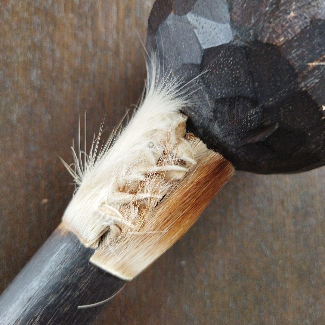 アフリカおみやげ こん棒 アフリカ民芸品、工芸品 ※値下げ不可