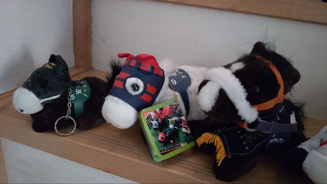 競馬ぬいぐるみセット avanti オグリキャップ ナリタブライアン セガ