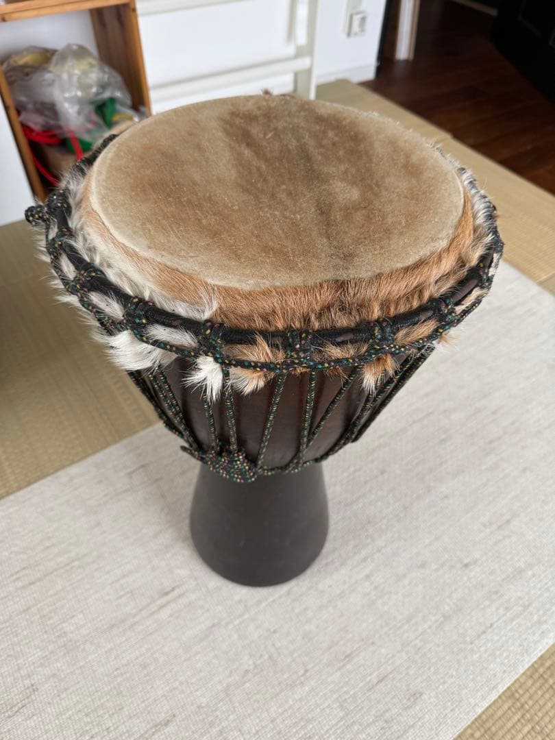 民族楽器　ジェンベ　直径30cm