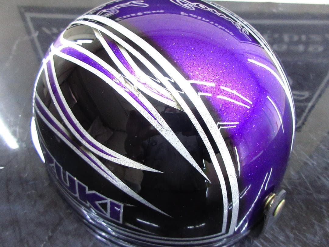 三つボタン‼送料込！！カスタムコルク半　スズキ　ファイヤーラメ最安値090