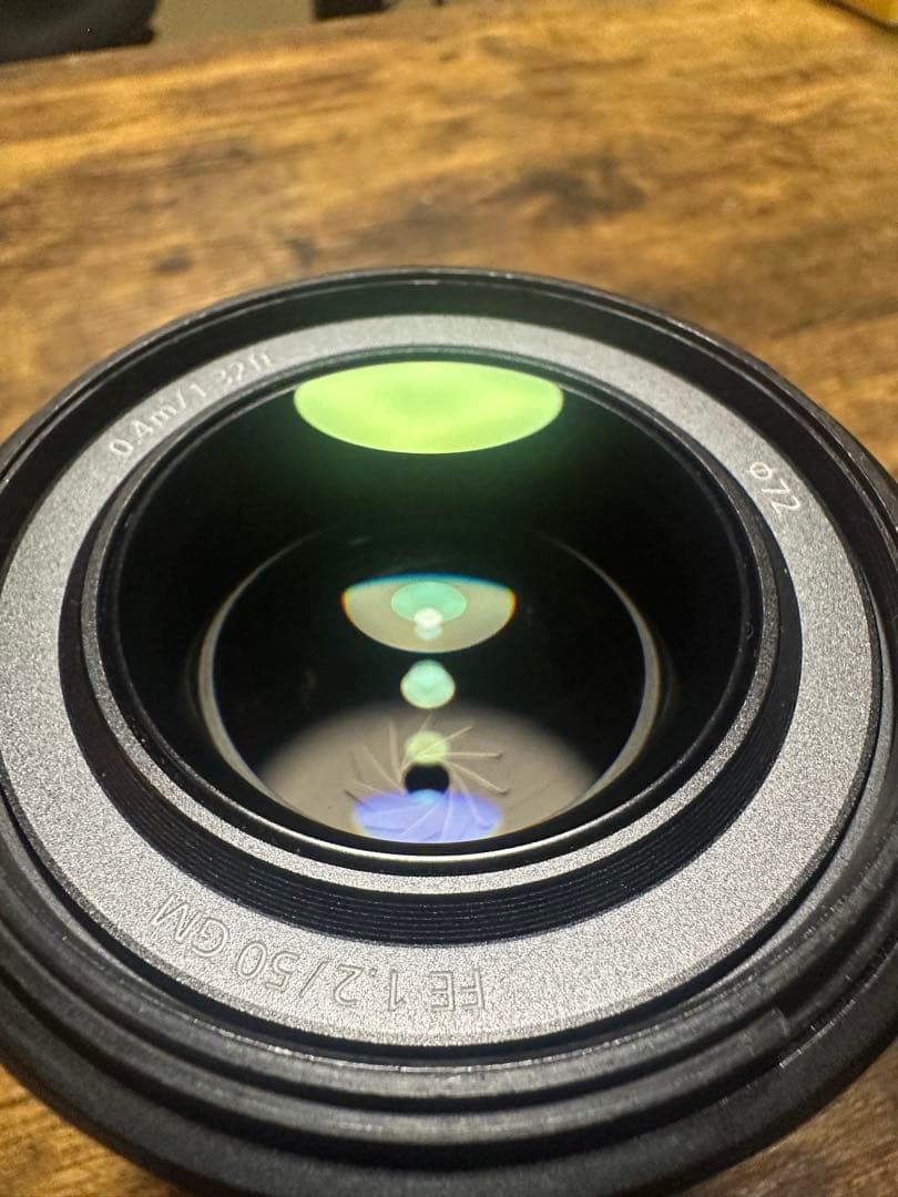 レンズ(単焦点) sony gm 50mm f1.2