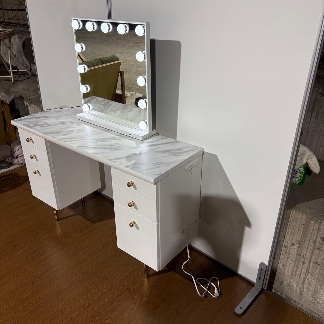 ◎藍　Francfranc フランフラン エルドラドコスメデスク2