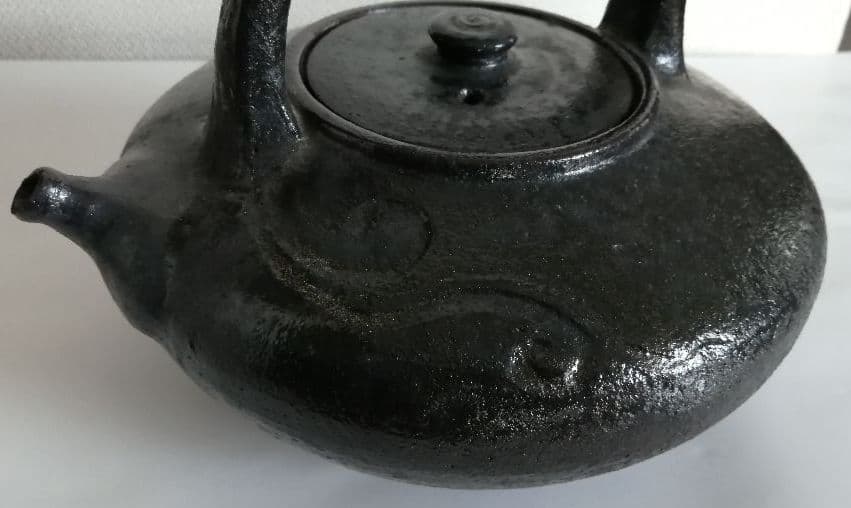 長崎　愛宕焼　土瓶