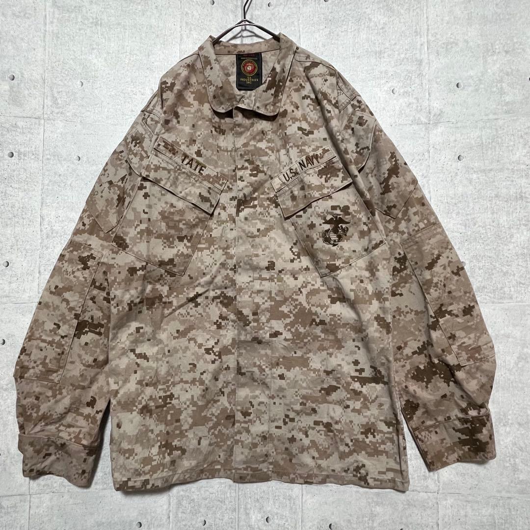 j101 米軍実物 USMC デザートデジカモ ジャケット ミリタリー 古着