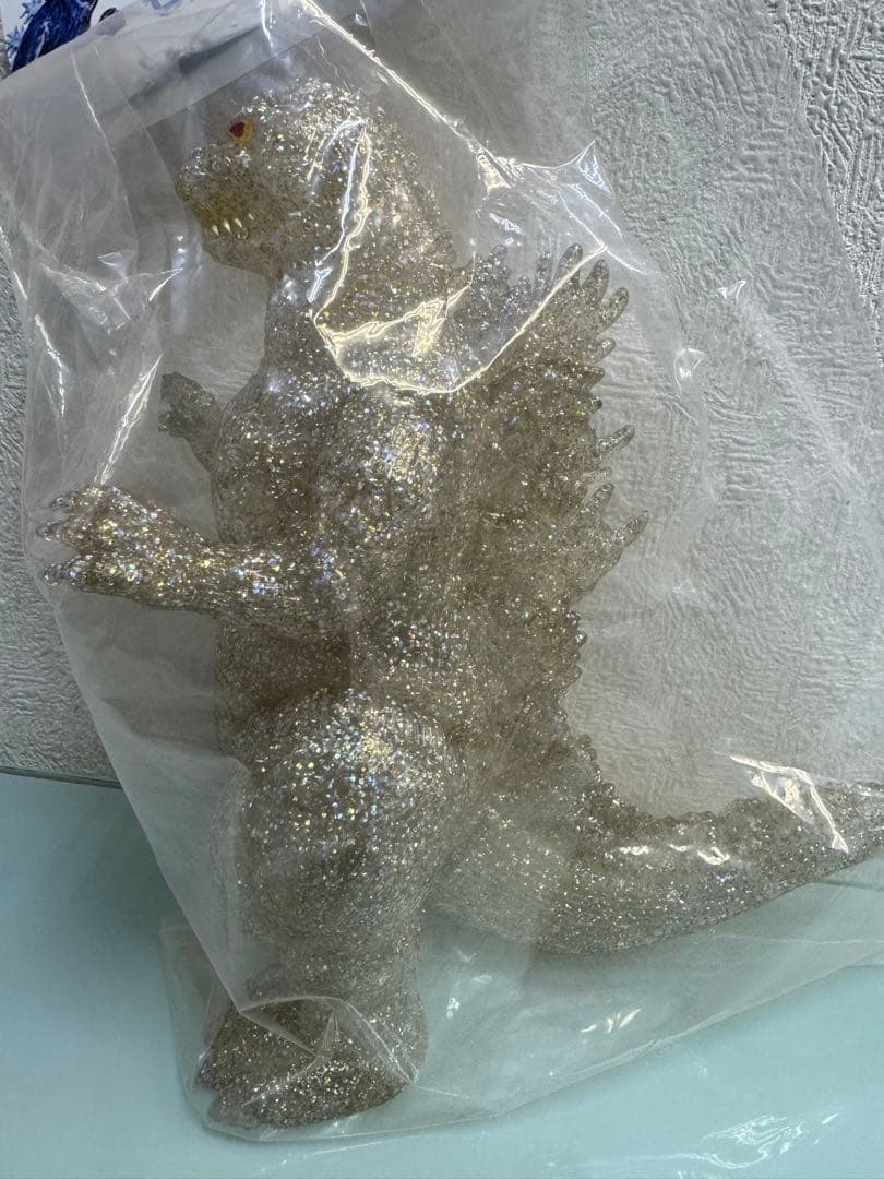 ゴジラ・ストア限定　ビオゴジ350　プラチナスパークルVer.　ゴジラ　東宝