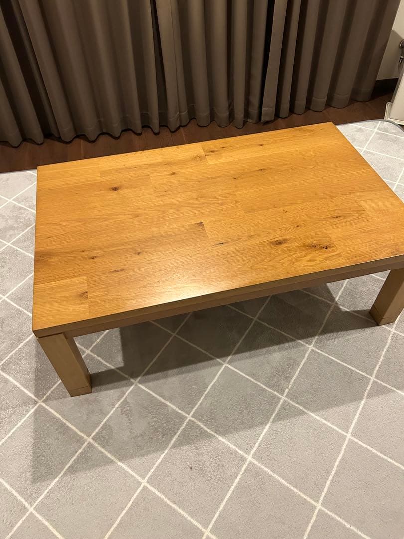 木製　こたつテーブル　ナチュラルカントリー