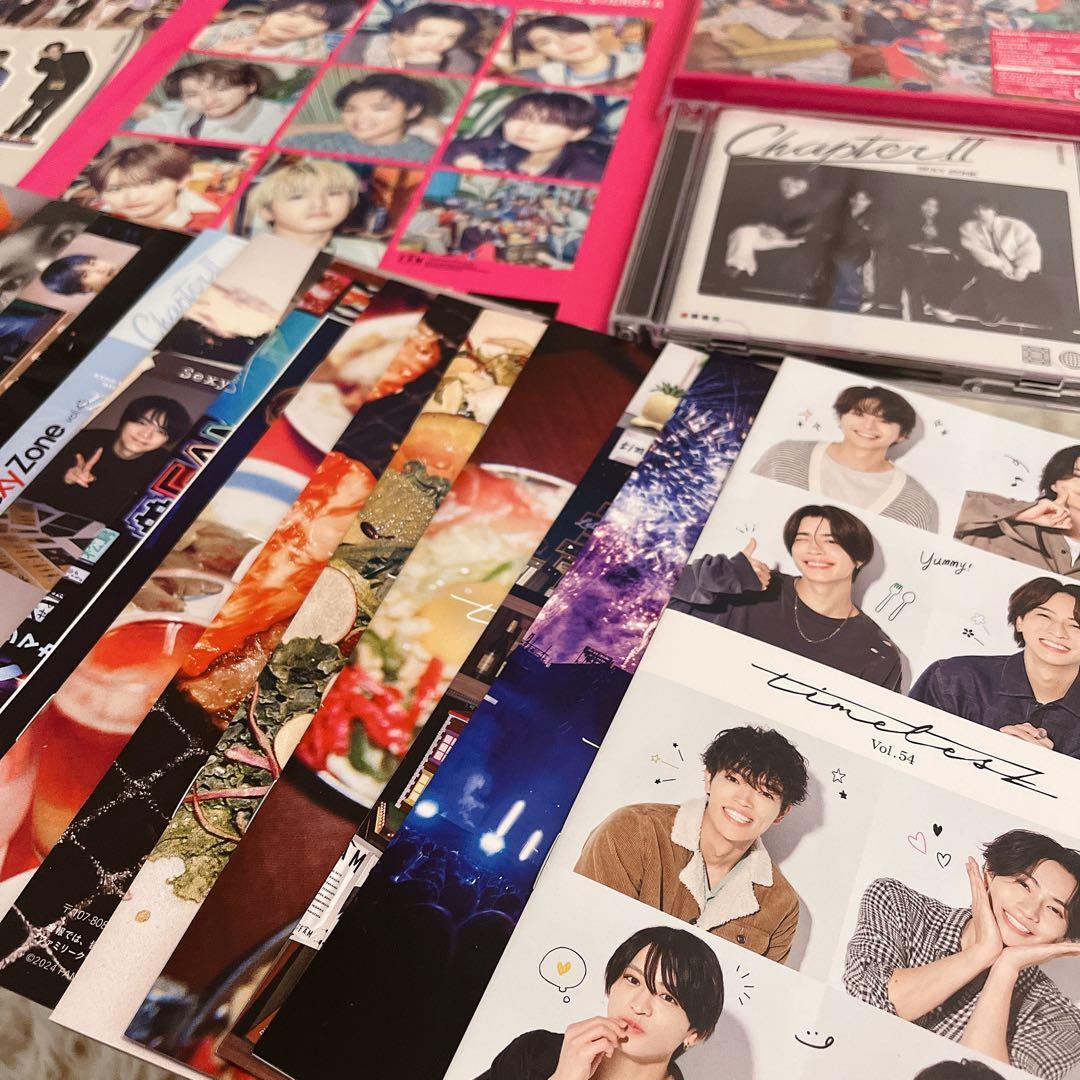 SexyZone timlesz FAM ステッカーA & CD &会報