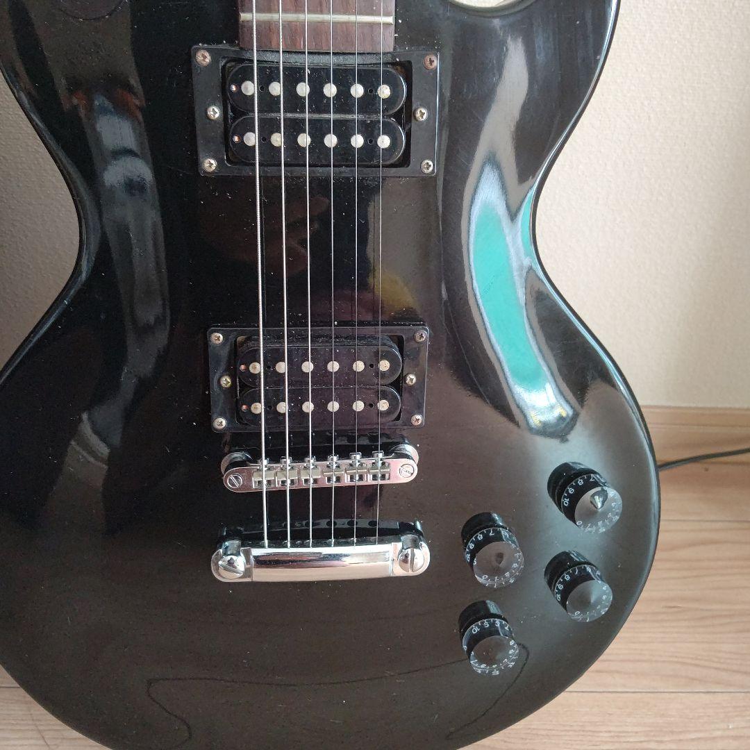 Maison エレキギターブラック Yamaha製ケース付き