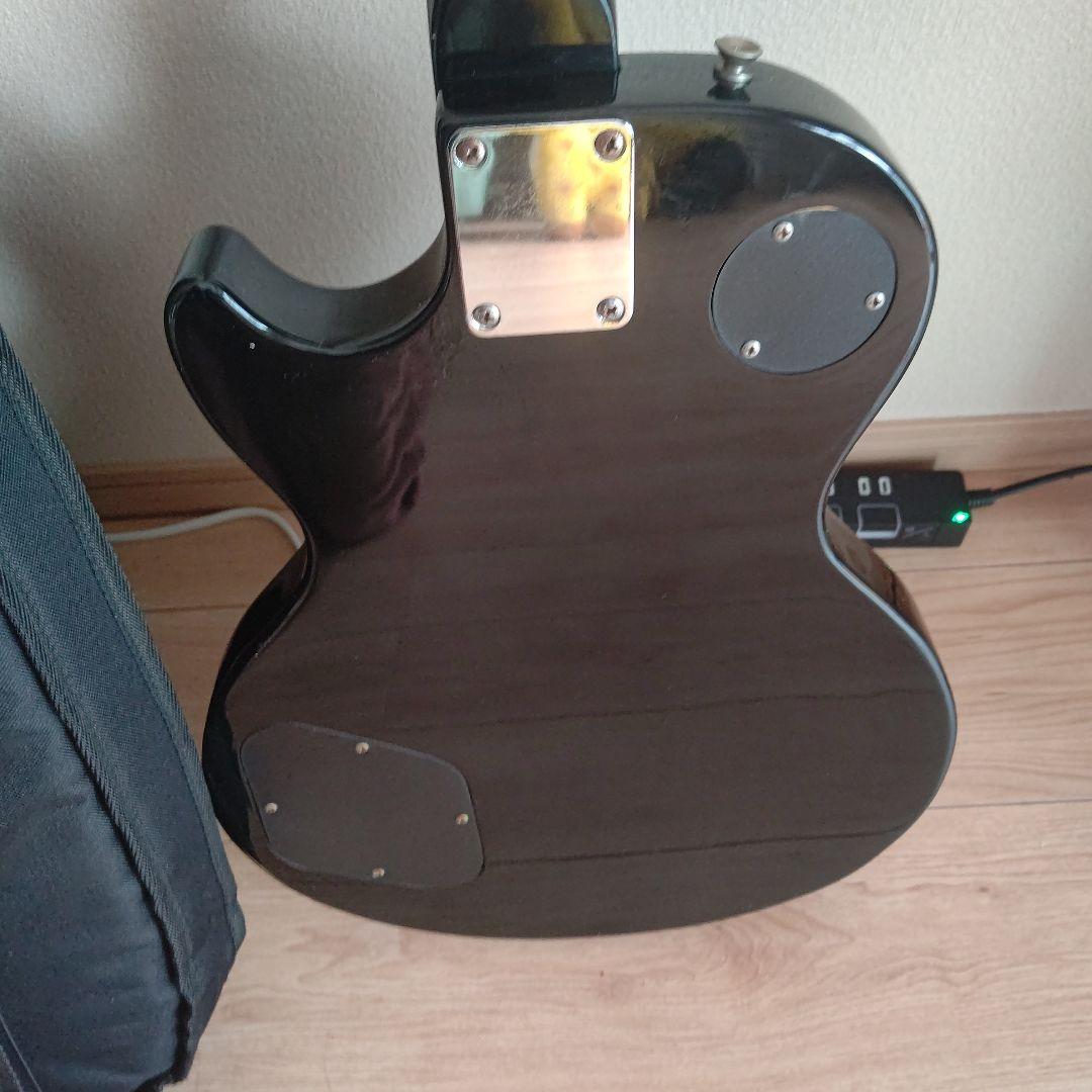 Maison エレキギターブラック Yamaha製ケース付き