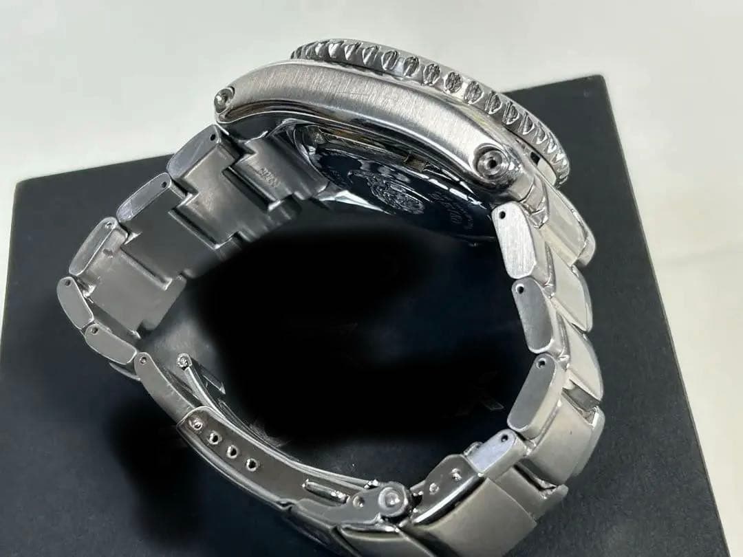 完動美品 「二次電池新品」 SEIKO オレンジSCUBA 5M62-0BL0