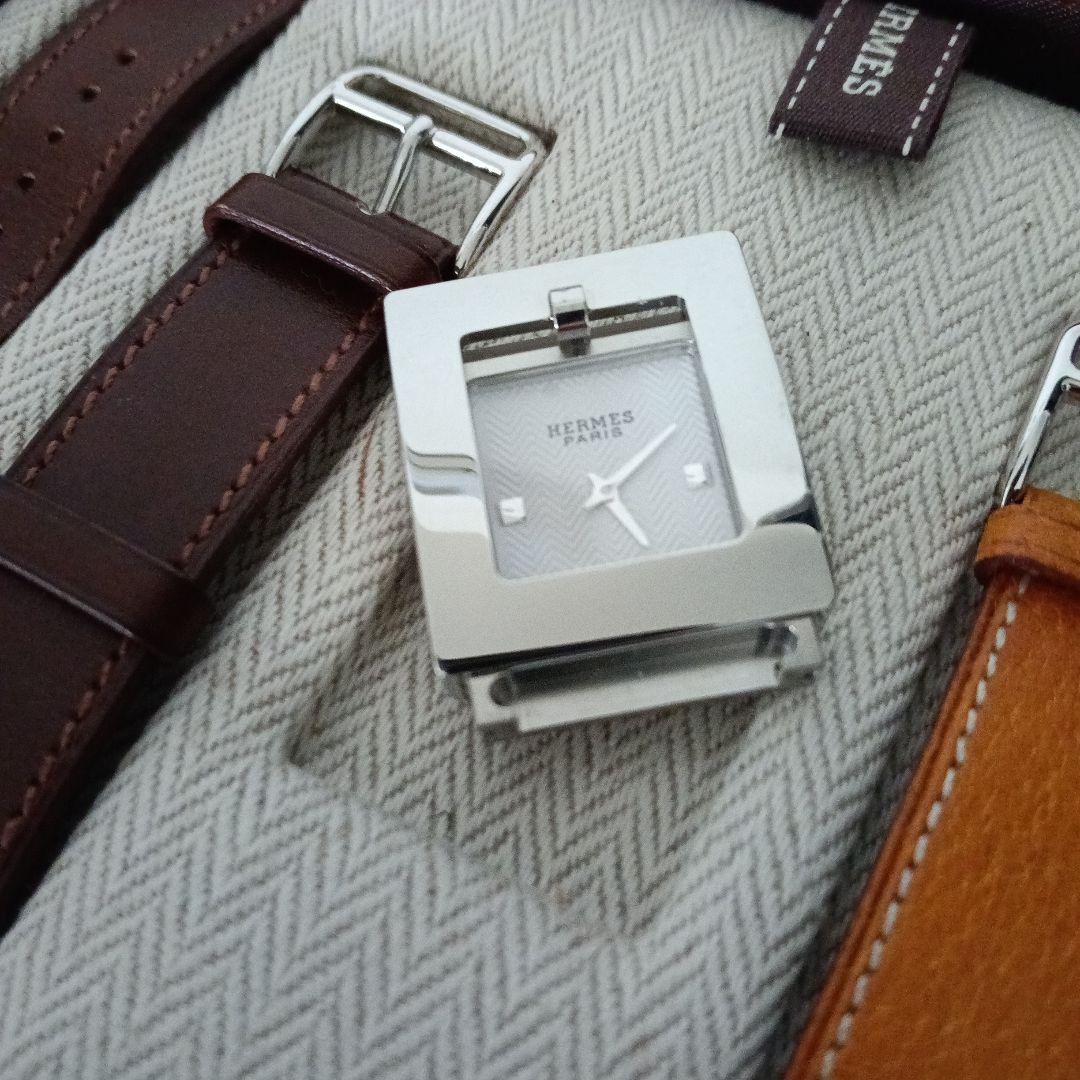 美品　エルメス　HERMES レディース　ベルトウォッチ　腕時計　BE1.210