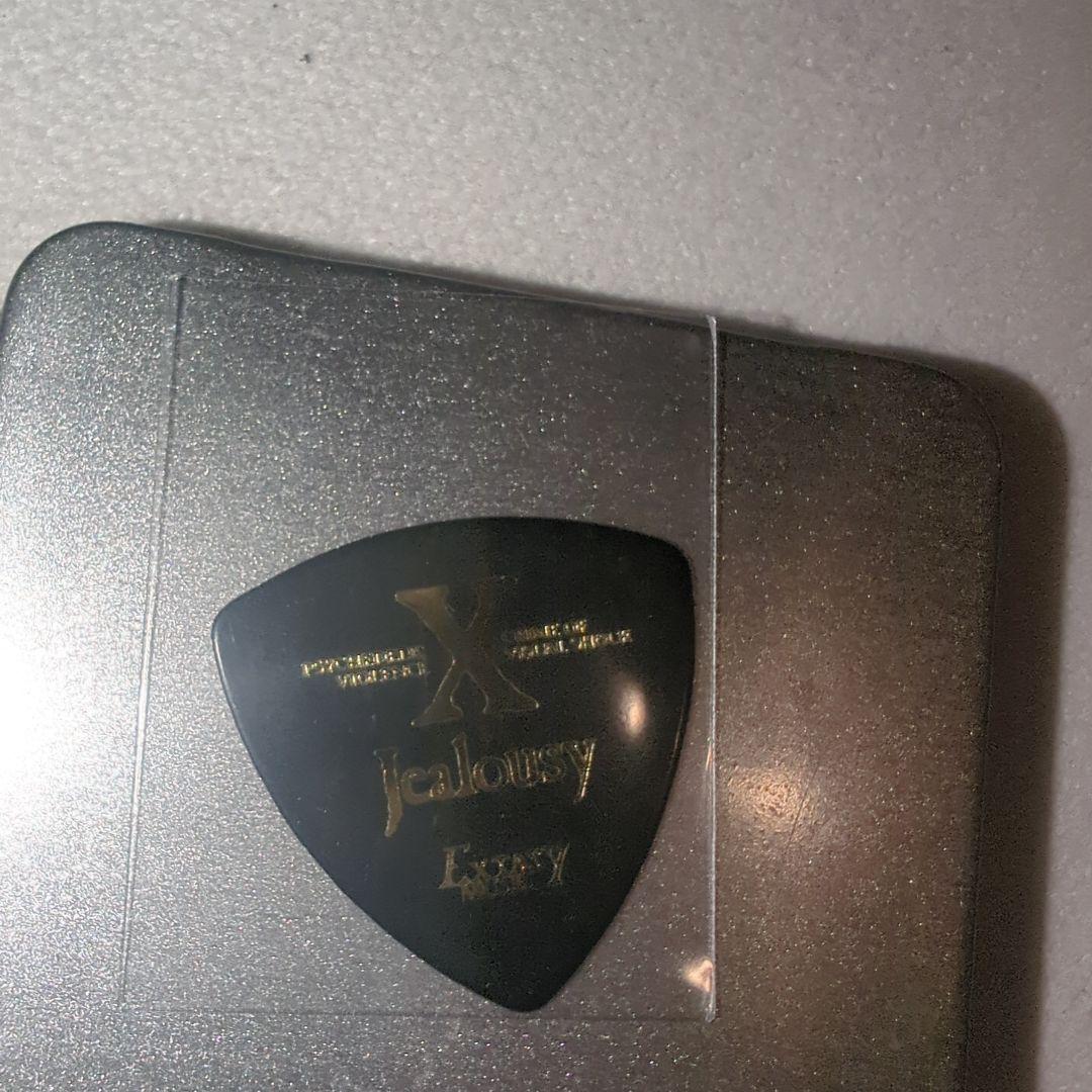 x Japan hide Jealousy サインプリントピック　ギターピック