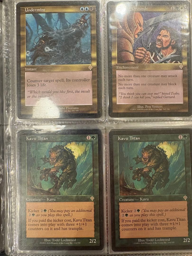 MTG カードセット 旧作ファイル一式まとめ売り