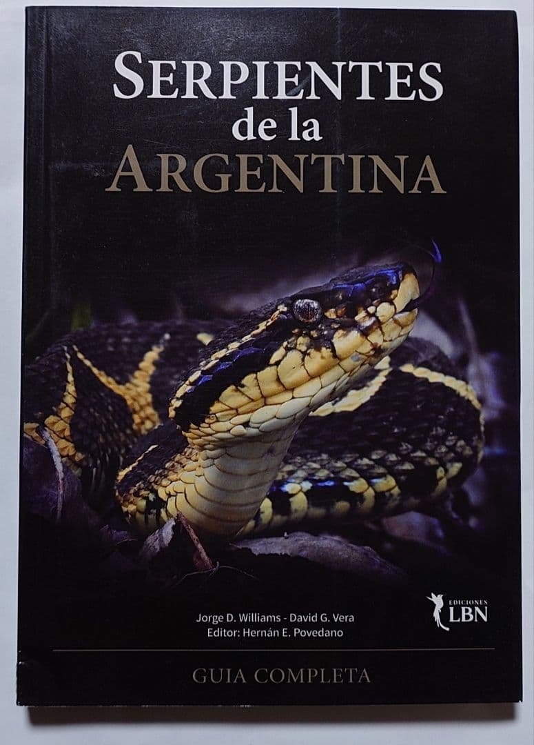 アルゼンチンのヘビ図鑑　爬虫類　洋書　ヘビ