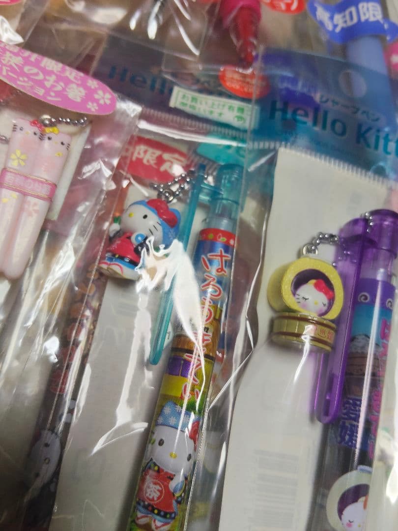 ご当地キティ　ボールペン　シャーペン　新品未開封品35本　レアあり