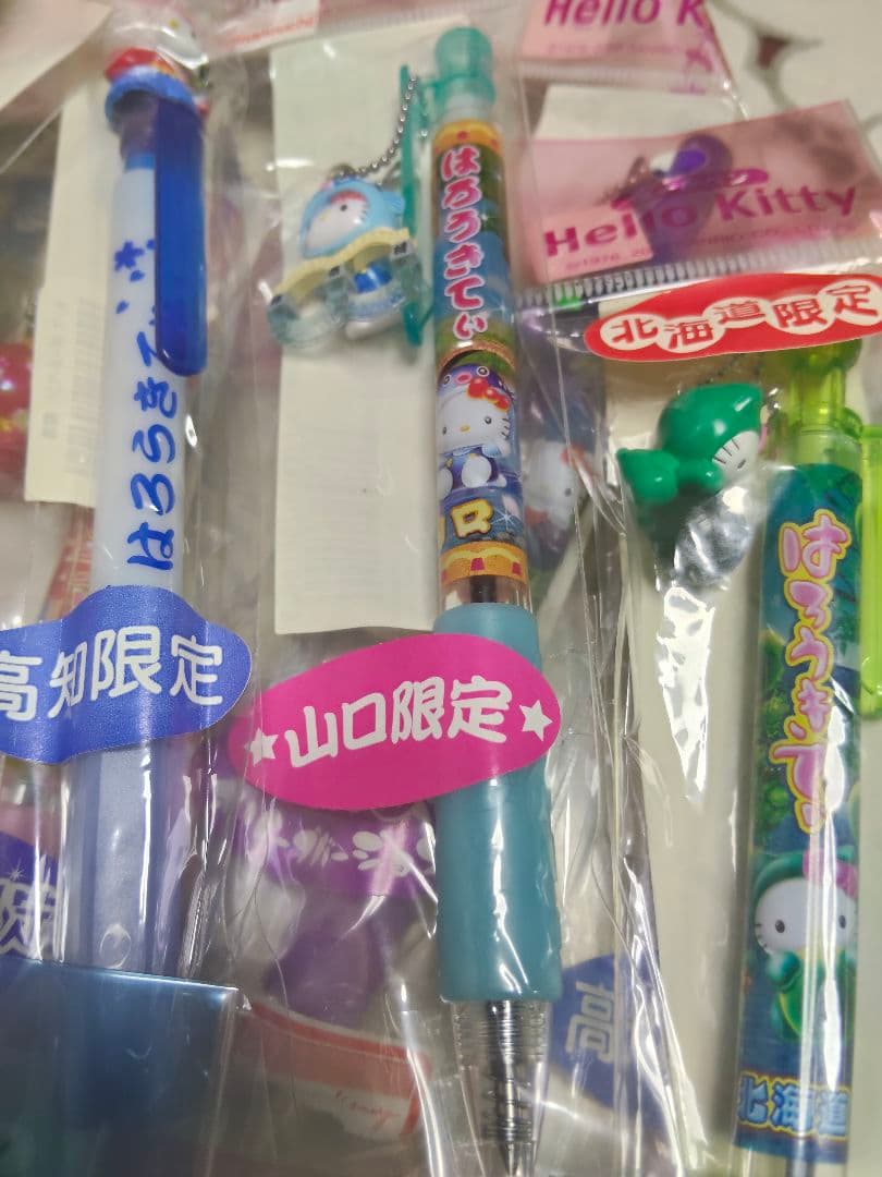 ご当地キティ　ボールペン　シャーペン　新品未開封品35本　レアあり