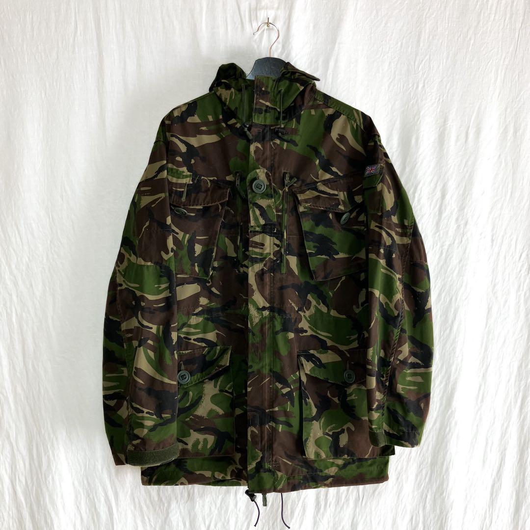 イギリス軍 DPM 迷彩 ワッペン ウィンドプルーフ コンバットパーカー 180