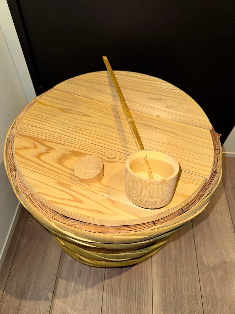 鏡開き　樽のみ