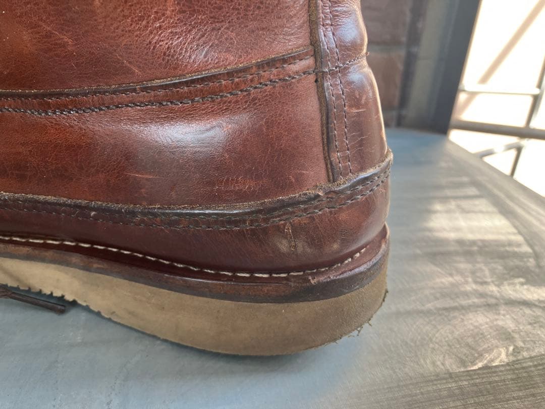 希少 ラッセルモカシン 7 トリプルヴァンプ クロムエクセル 赤茶 ホーウィン