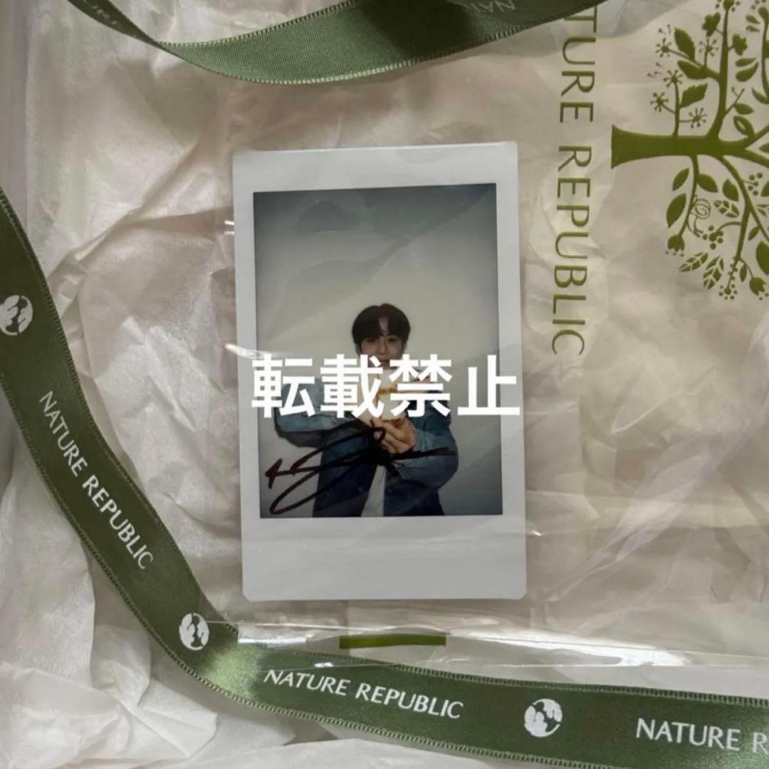 NCT 127 ジョンウ 直筆サイン チェキ ポスター セット