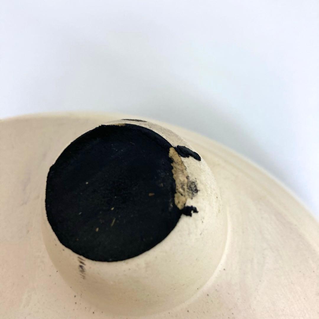 A868-21 茶道具 織部 野々田　風炉型 電熱器