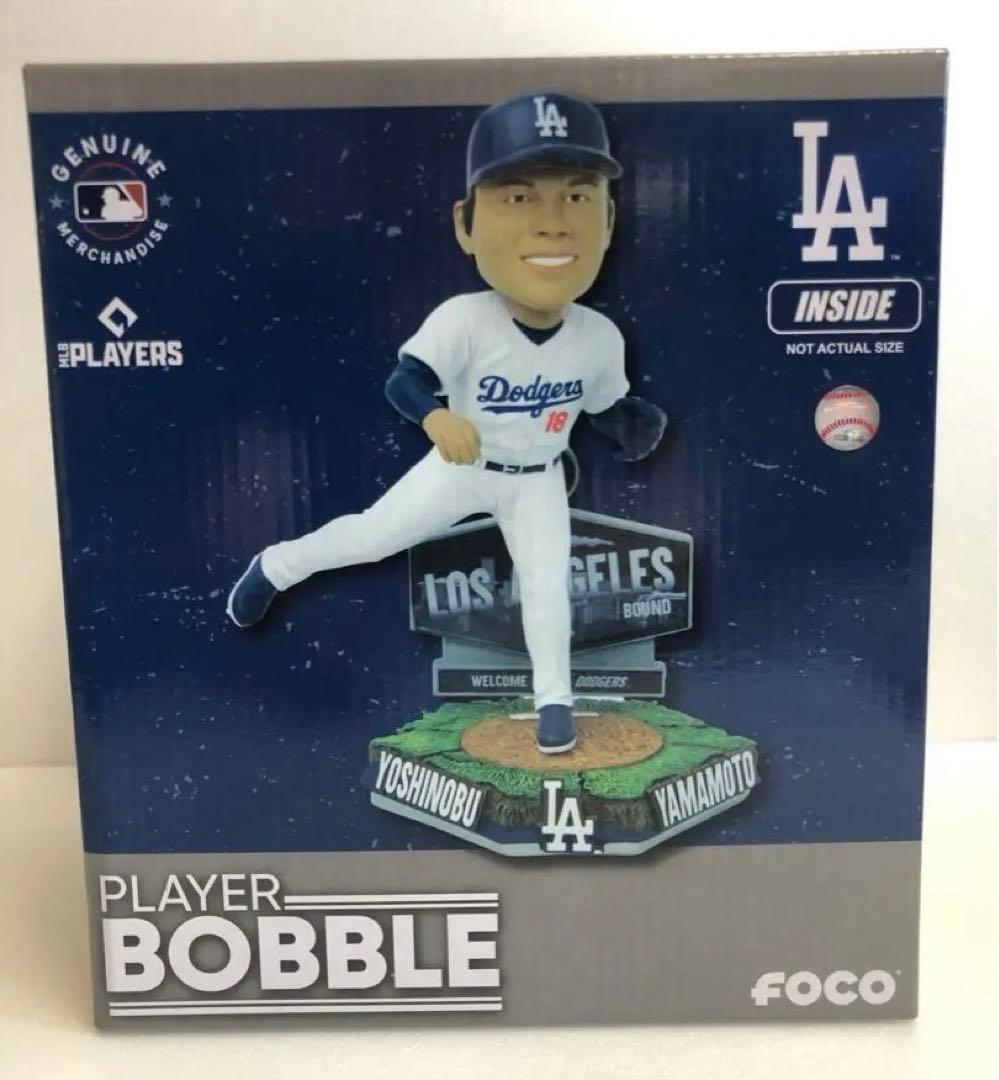 【山本由伸】 2024年ドジャース 移籍記念ボブルヘッド #ドジャース#大谷翔平