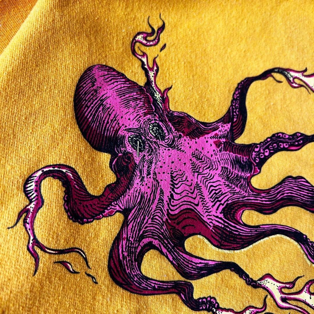 ★CHALLENGER チャレンジャー タコファイヤー オクトパス パーカー