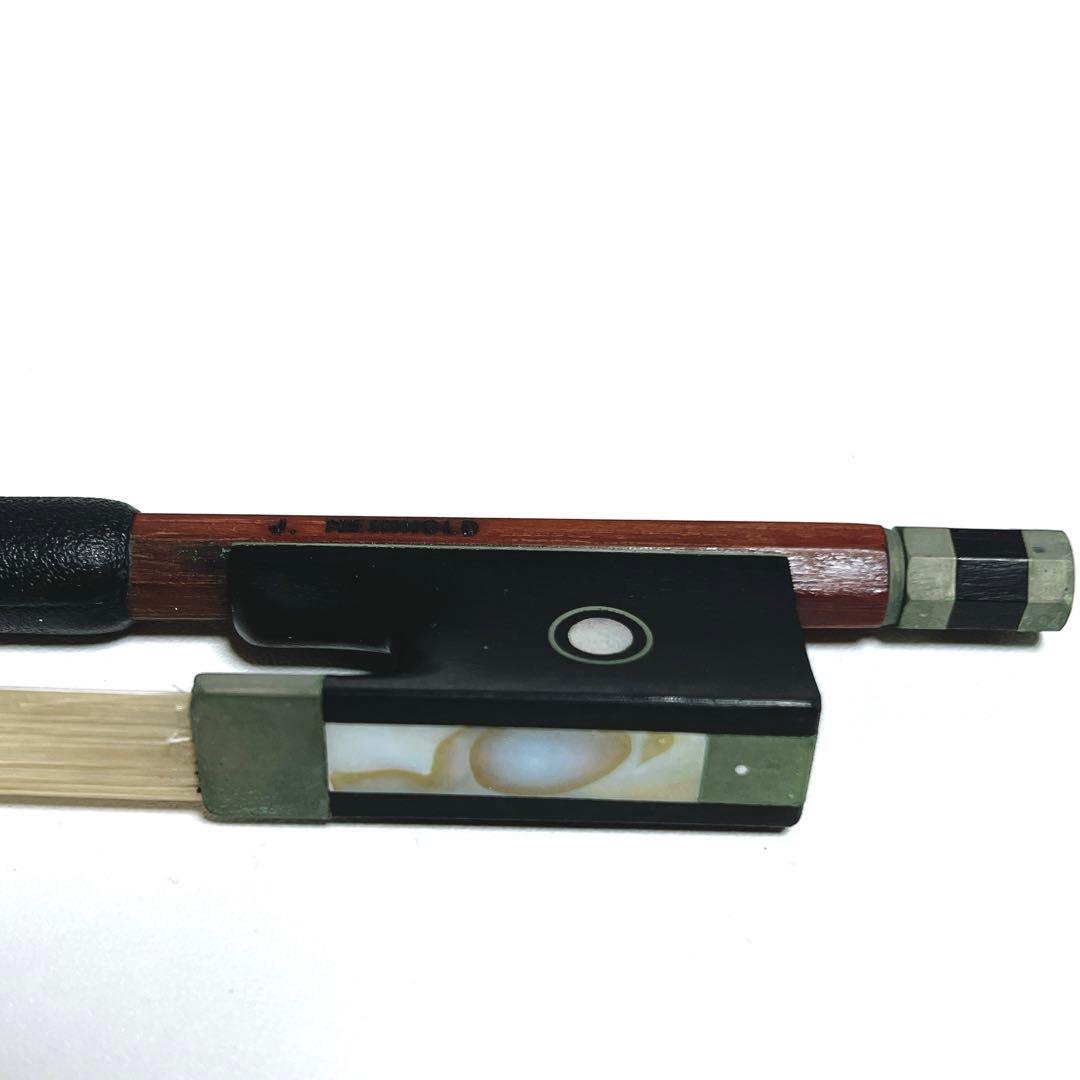 【張り替え不要】J.Meinhold バイオリン弓 4/4 マインホールド