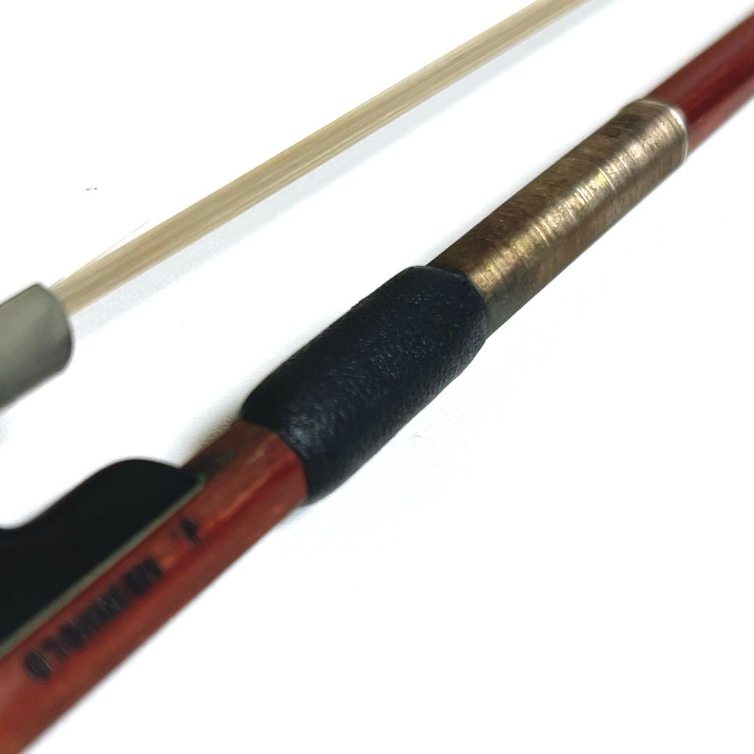 【張り替え不要】J.Meinhold バイオリン弓 4/4 マインホールド