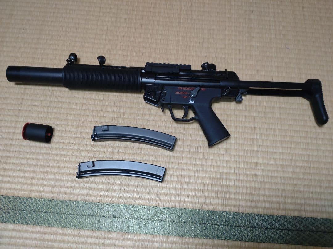 値下げ交渉即ブロック 東京マルイ 次世代電動ガン MP5SD6 セット