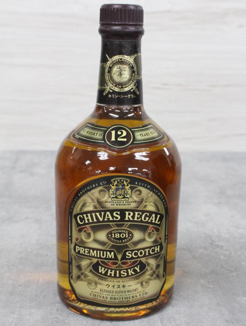 ▲未開栓 7本セット シーバスリーガル スコッチウイスキー 12年 ミズナラ