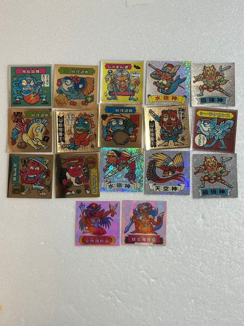 Furuta フルタ 妖怪シール　まとめ売り　レトロ