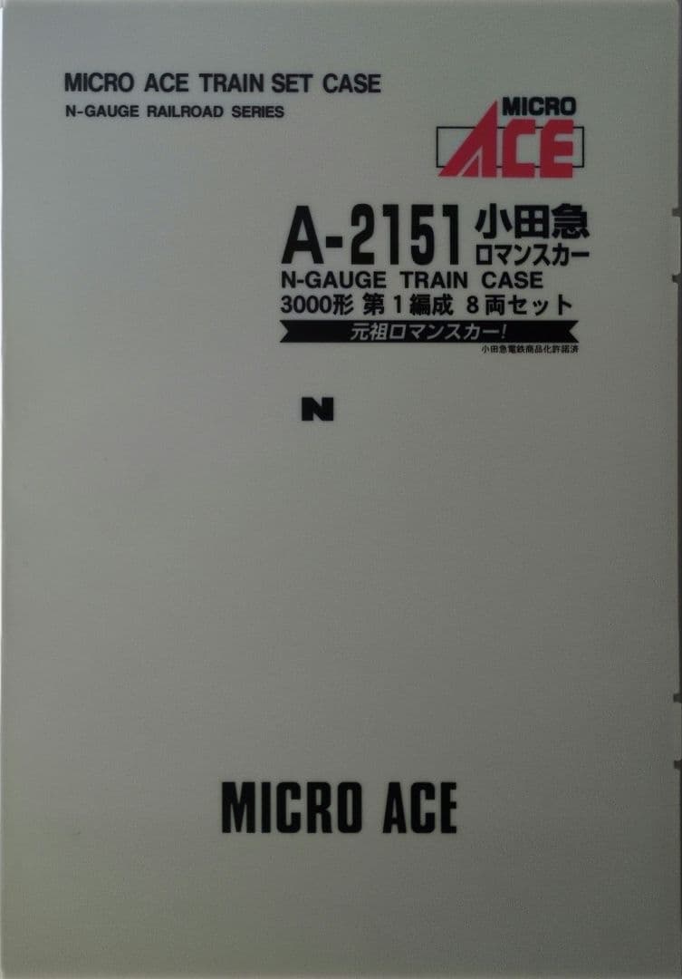 鉄道模型 小田急3000形 第1編成 8両