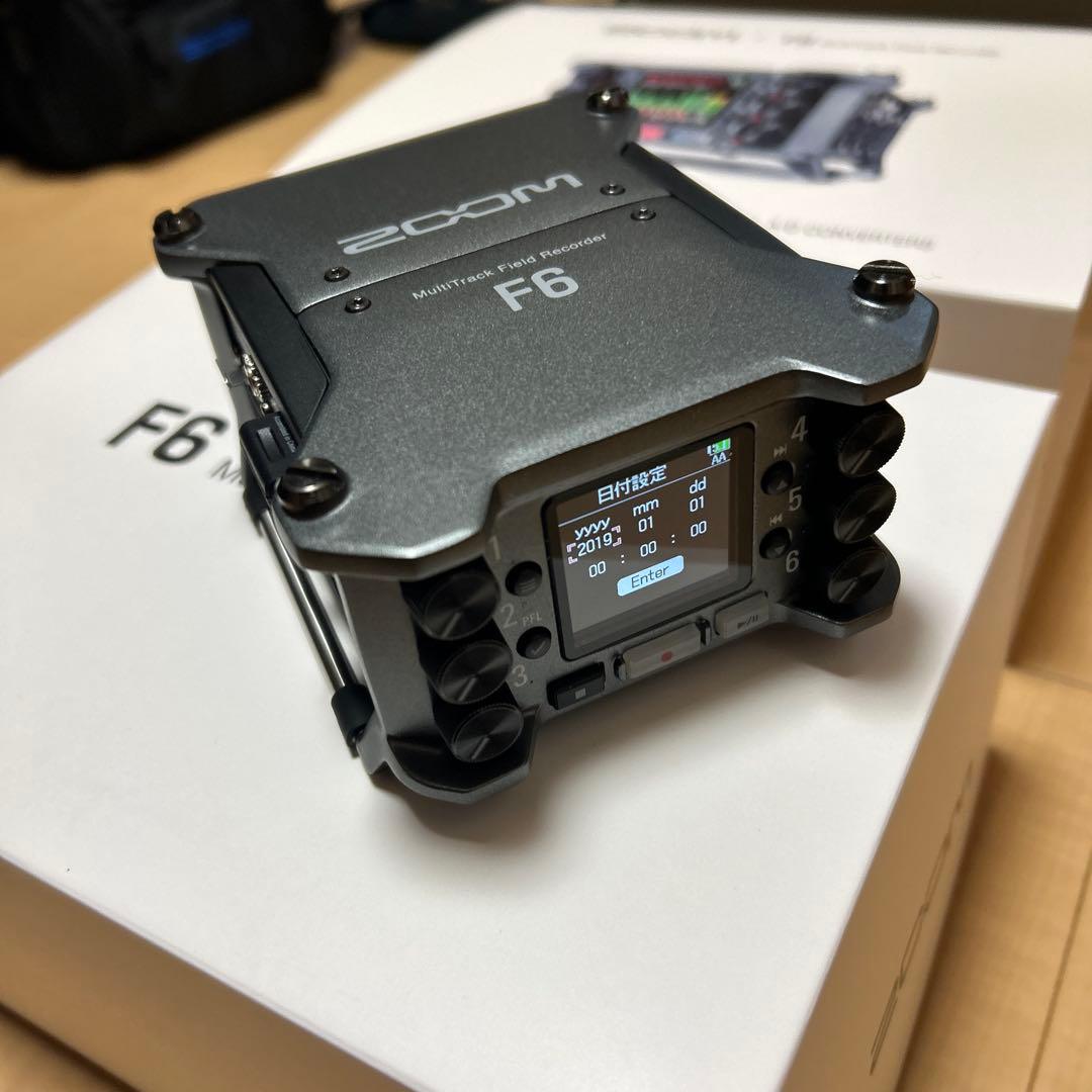 ZOOM F6 マルチトラックフィールドレコーダー bt付き