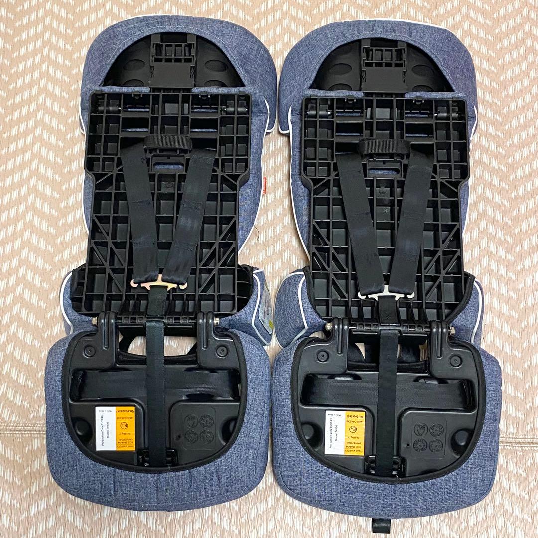 日本育児　トラベルベスト　ECプラス　ジュニアシート　2つセット　双子