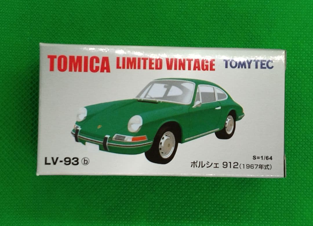 トミカリミテッドビンテージ　LV-93b　ポルシェ912（1967年式）未使用品