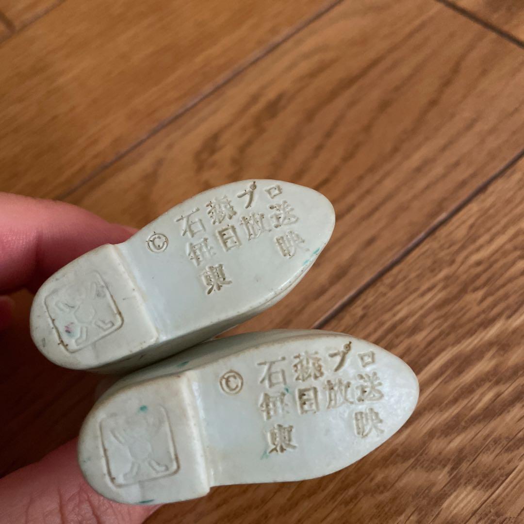 当時物　旧バンダイ　仮面ライダー　面　面取れ　ソフビ