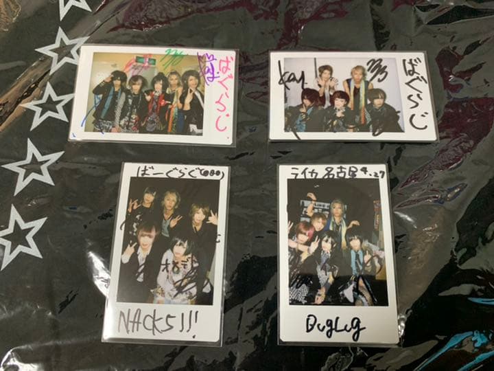 BugLug 集合チェキ サイン入り