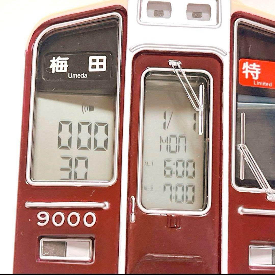 阪急電鉄 創立100周年記念目覚まし時計 目覚めルーン 阪急9000系 電車