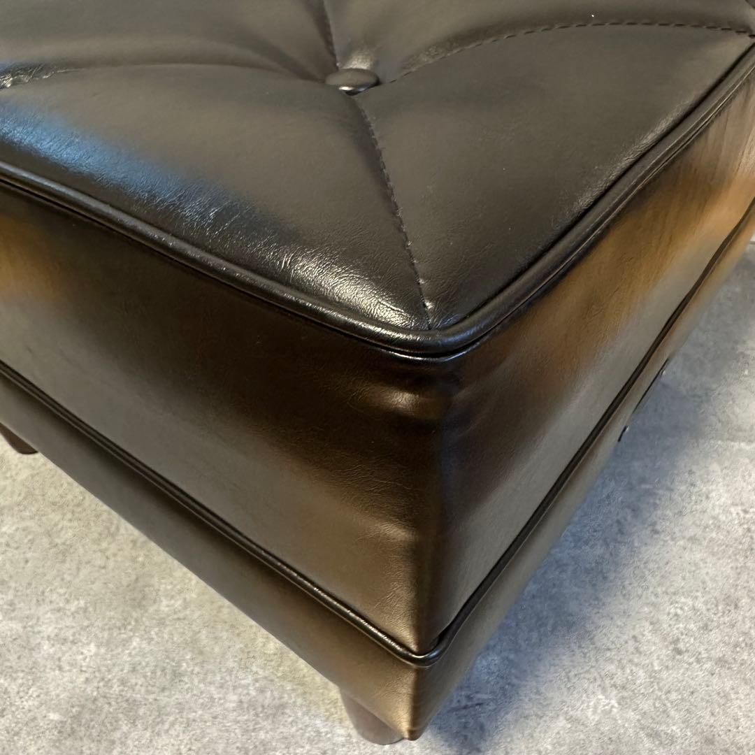 カリモク60 オットマン　ブラック　21年製