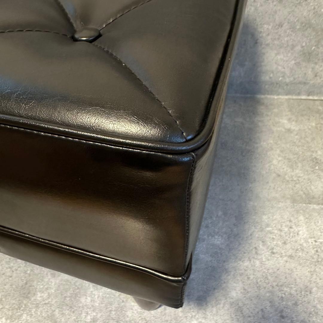 カリモク60 オットマン　ブラック　21年製