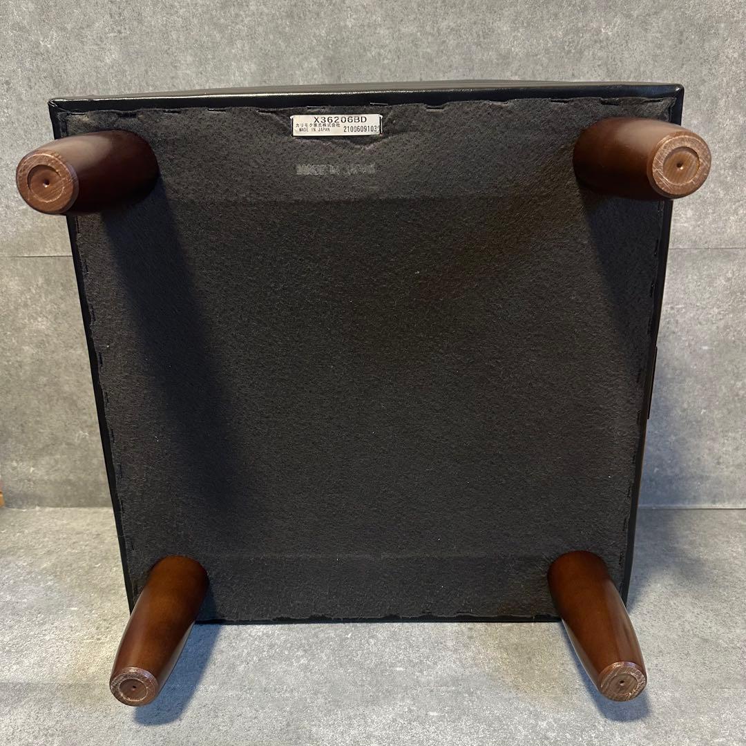 カリモク60 オットマン　ブラック　21年製