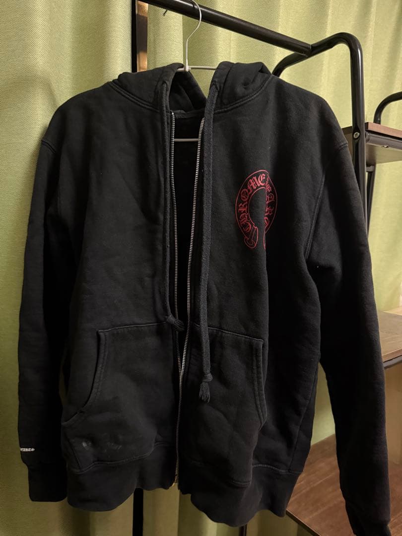 5*0様 【スライダー折れた】クロムハーツ ダガージップパーカー セメタリークロ