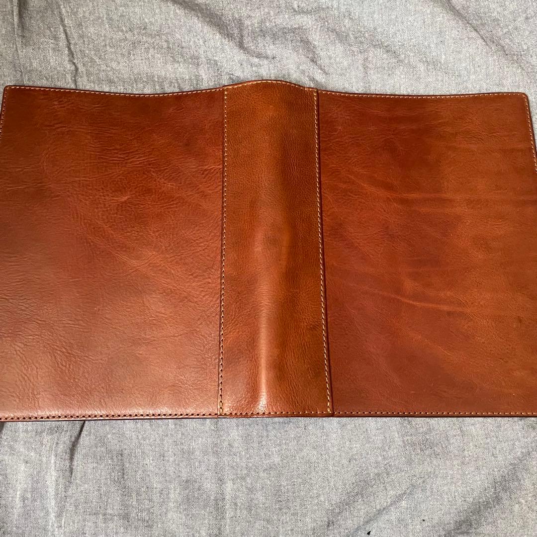 【新品】　ルーズリーフ a4 本革