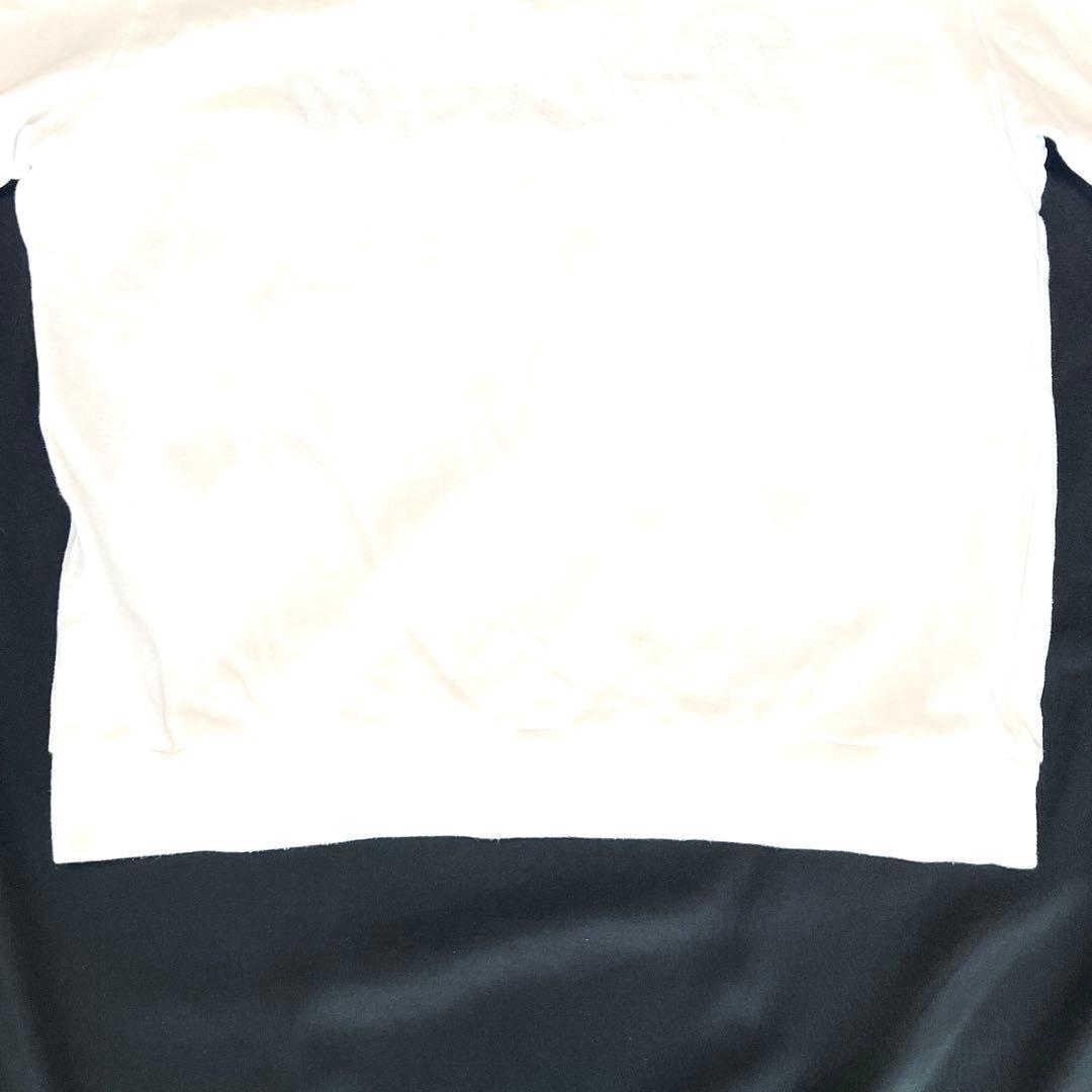 【美品】KAWS x Dior ロゴ クルーネック スウェット ホワイト12＋