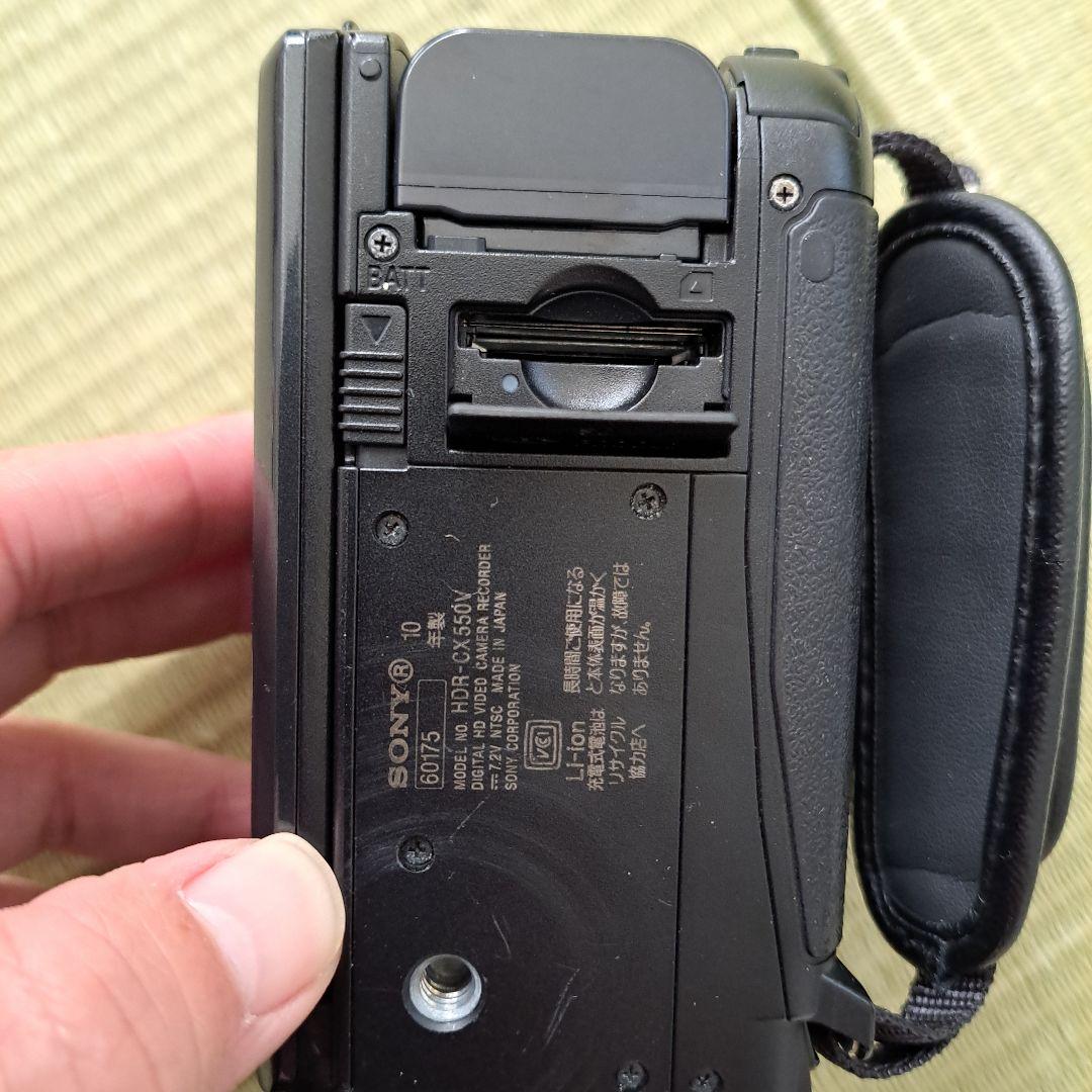 ★年末限定値下げ中★SONYHDR-CX550Vビデオカメラ付属品箱付き