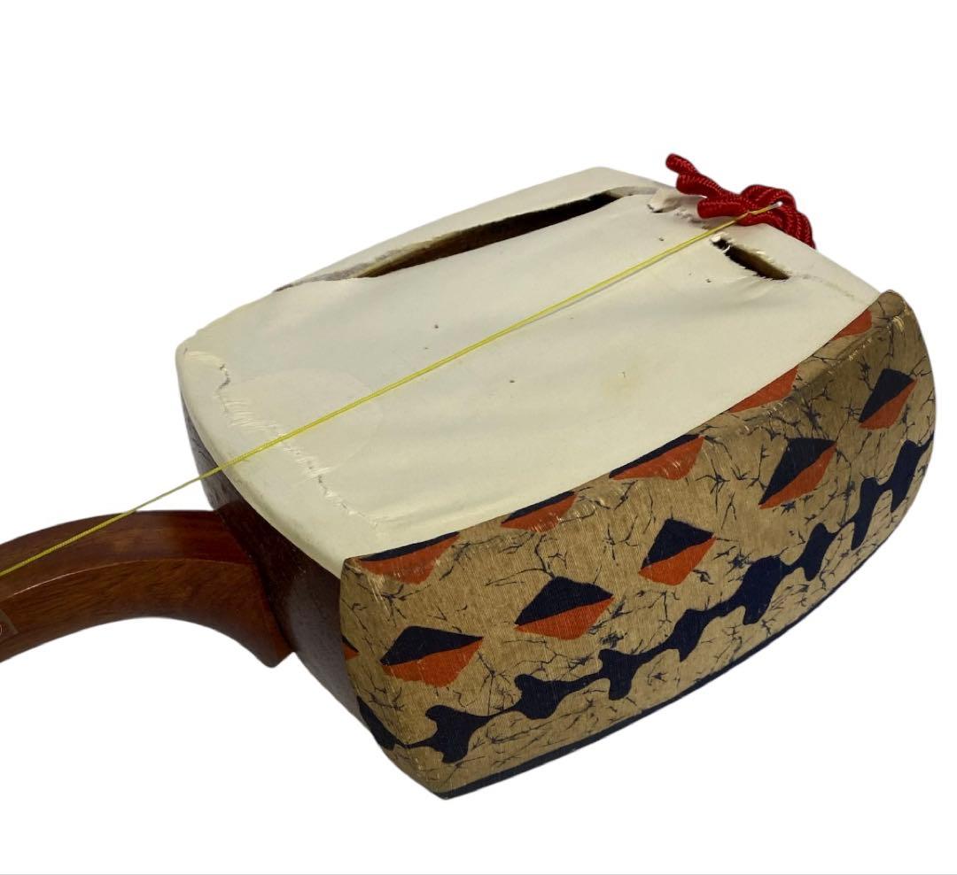 昭和レトロ　三味線(三味線スタンド付き)　25サ109