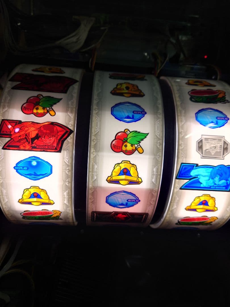 パチスロ　実機　エヴァンゲリオン