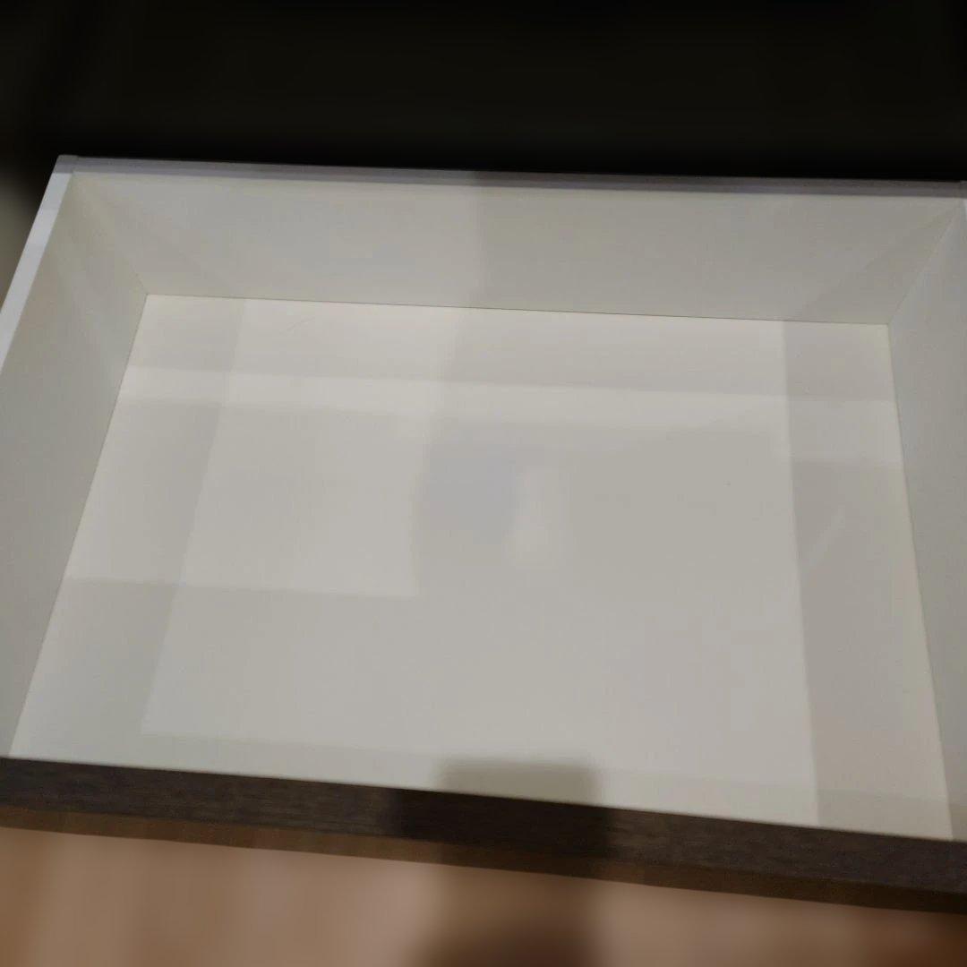 木製テレビ台 黒茶色 モダンデザイン