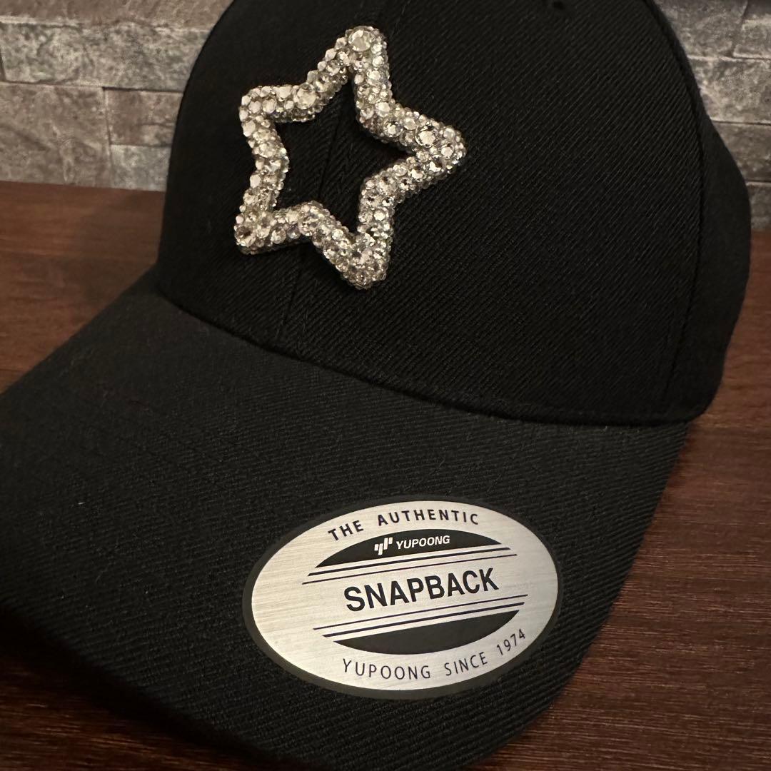 モブスター THE MOBSTAR スワロフスキー キャップ　帽子